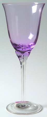 Lilac Lane Wine Glass