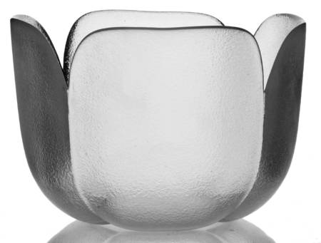 Clover Clear Frosted (Giftware) 6" Round Bowl