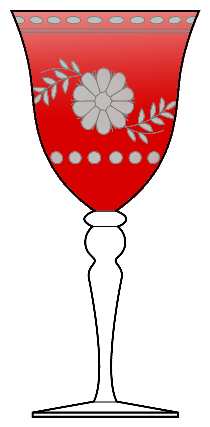 Antique Luster Ruby