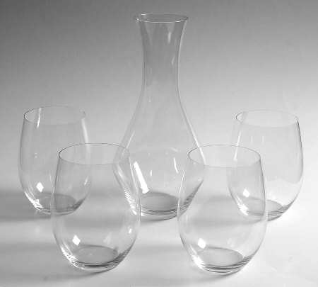 O (5 Piece) Wine Set (Open Carafe & 4 Cabernet Wine)
