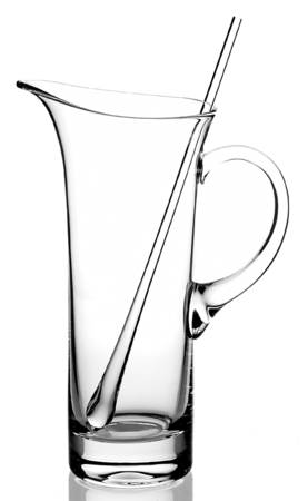 Calla Martini Pitcher with Stirrer