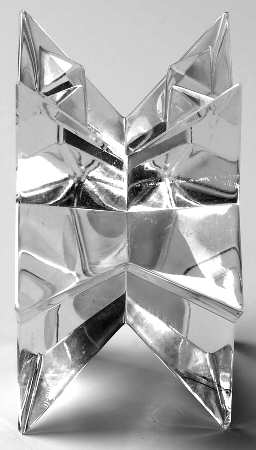 Diamond Star 3" Single Light Candlestick