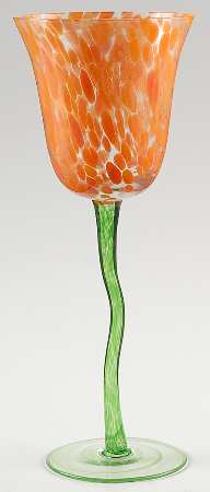 RDZ5 Orange Water Goblet