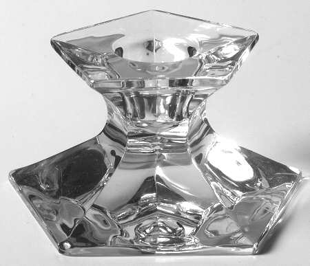 Giftware 2" Single Light Pentagon Candlestick