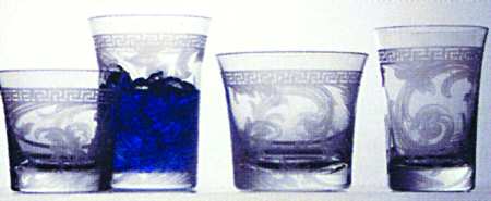 Arabesque Flat Tumbler