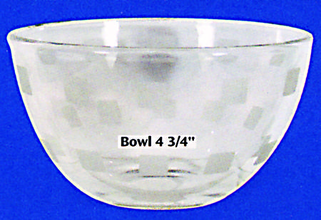 Windows 4" Round Bowl