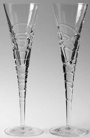 Saturn Fluted Champagne - Set of 2