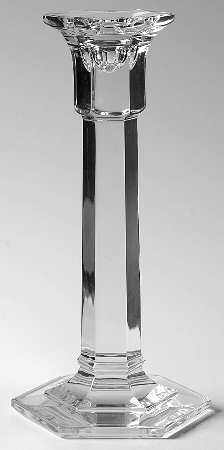 Panel 8" Single Light Candlestick