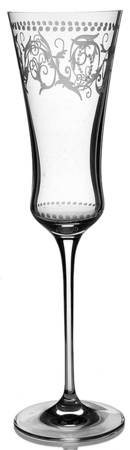 Florentine Clear Fluted Champagne