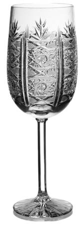 San Michele Cut (Multisided Stem) Water Goblet