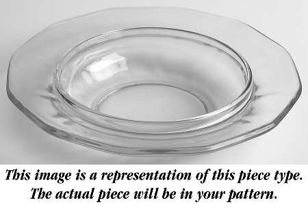 Fairfax Amber (Line 2375) Round Butter Dish No Lid