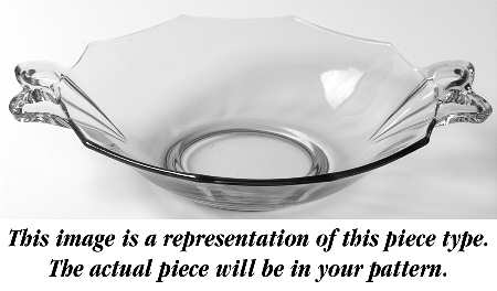 Oak Leaf Green (Brocade) Large Dessert Bowl