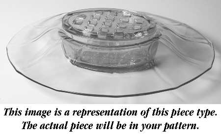 Oak Leaf Green (Brocade) 13" Oval Centerpiece with Flower Holder