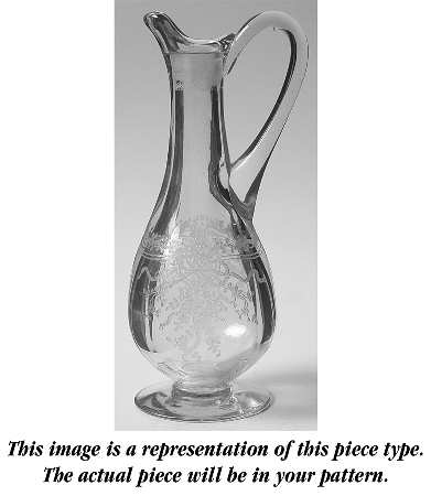 June Pink Oil Cruet No Stopper