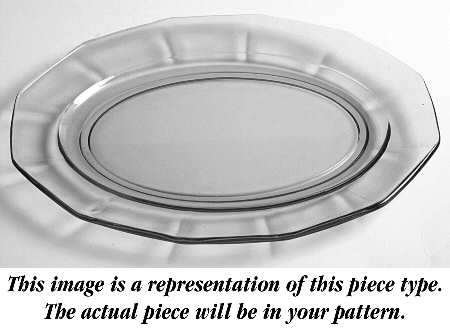 Fairfax Topaz (Yellow, Line 2375) 10" Oval Platter