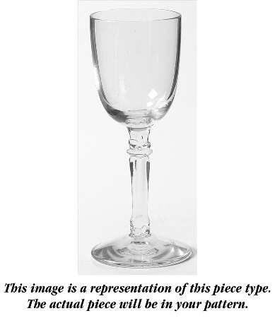 Wavemere Clear Cordial Glass