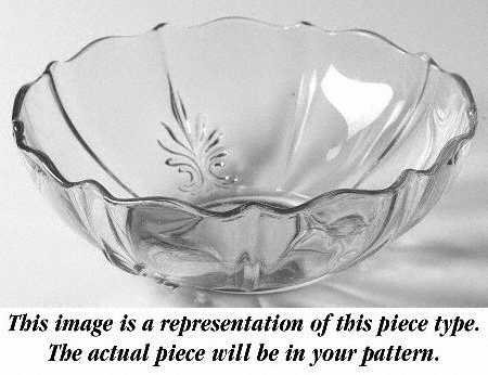 Baroque Blue 10" Salad Bowl (Baroque Shape)