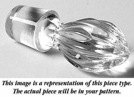Baroque Topaz Stopper for Oil Cruet (Baroque Shape)