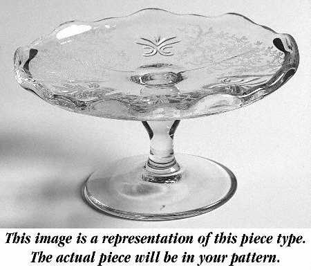Baroque Topaz Cheese Stand (Baroque Shape)