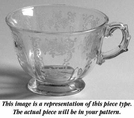 Baroque Clear Footed Cup (Baroque Shape)