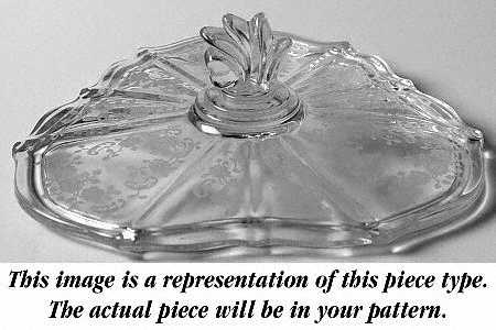 Corsage Clear Lid for Baroque 3 Part Candy Box