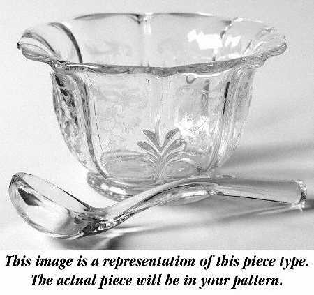 Shirley Mayonnaise Bowl & Ladle (Baroque Shape)