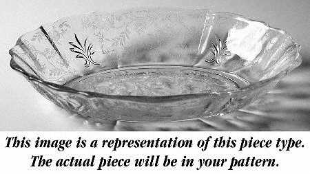 Baroque Topaz 9" Oval Vegetable Bowl (Baroque Shape)