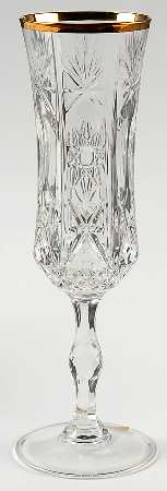 Impero Gold Fluted Champagne