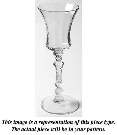 Gadroon Amethyst Wine Glass