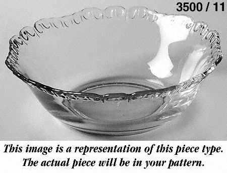 Gadroon Amethyst Coupe Cereal Bowl (Shape 3500)