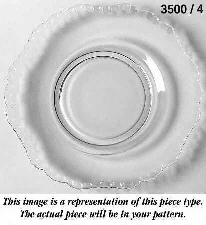 Gadroon Amethyst 7" Dessert Plate (Shape 3500)