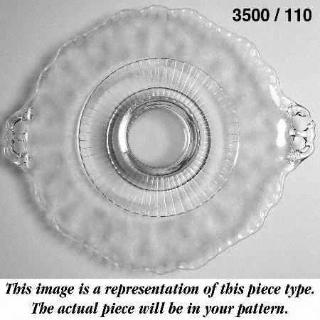 Adonis Handled Torte Plate (Shape 3500)