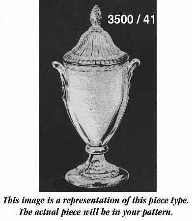 Adonis 10" Footed Urn & Lid