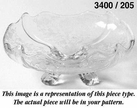 3400-1 3400/205 Flat Cupped 4-Toed Bon Bon