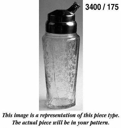 3400-1 Cocktail Shaker with #10 Top (3400/175)