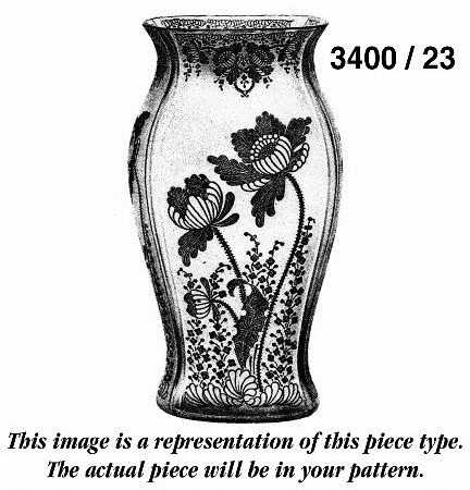 3400-1 #3400 10" Flower Vase