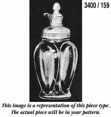 3400-1 #3400/159 Cocktail Shaker with Top