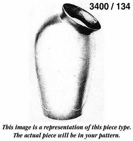 3400-1 #3400/134 13" Vase