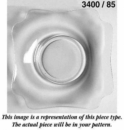 3400-1 Shape 3400 Square Cream Soup Saucer