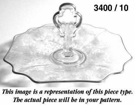 3400-1 3400/10 Center Handled Tray