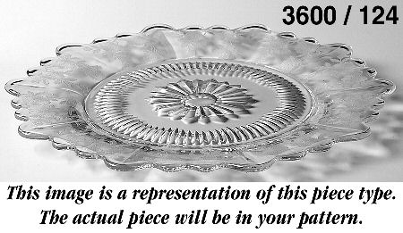 Martha Clear Martha-124 9" Dinner Plate