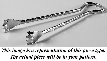 Martha Clear Tongs for Ice Bucket