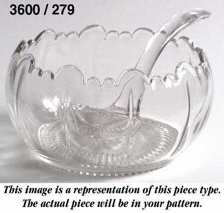 Blossom Time Martha/279 Cupped Mayonnaise with Ladle