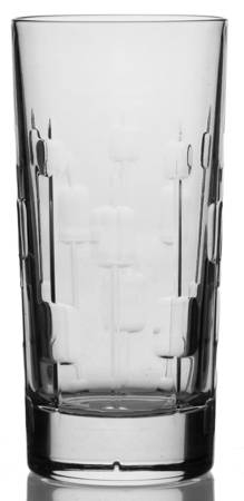 Abacus Highball Glass
