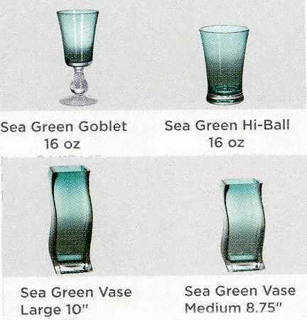 Lifestyle Essentials Sea Green 8" Flower Vase