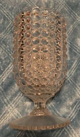 Thousand Eye Clear Celery Vase