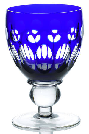 Bloomsbury Blue Water Goblet