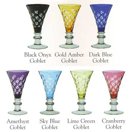 Savoy Black Water Goblet