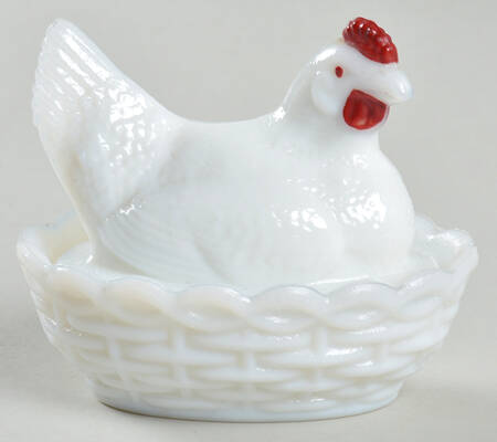 Animals & Figurines 3" Hen on Nest