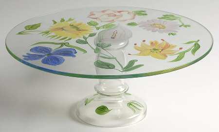RDZ14 Footed Cake Plate